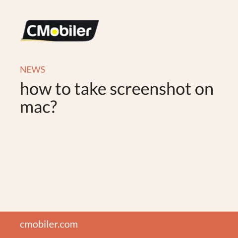 how to take screenshot on mac?